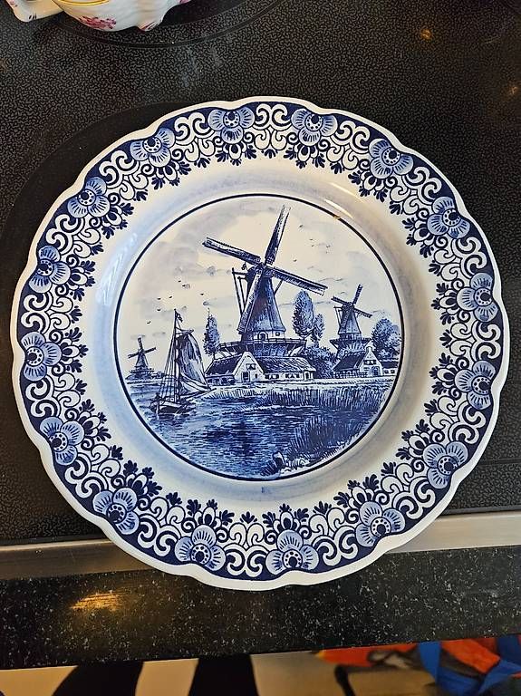Teller: Delft Wandteller Windmühle – Gebraucht aus Glattbrugg von Jacqueline2005