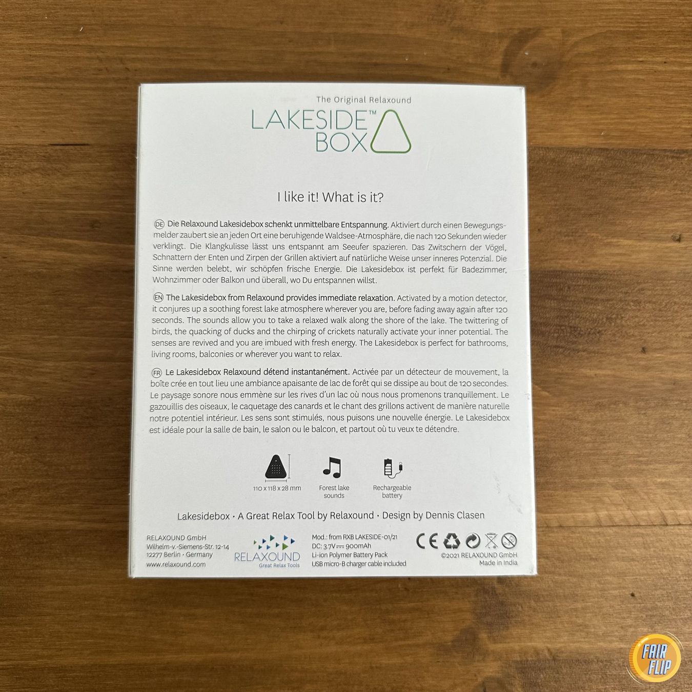 Alle Dekorationen: Zwitscherbox Lakeside – Gebraucht aus Luzern von fairflip 2