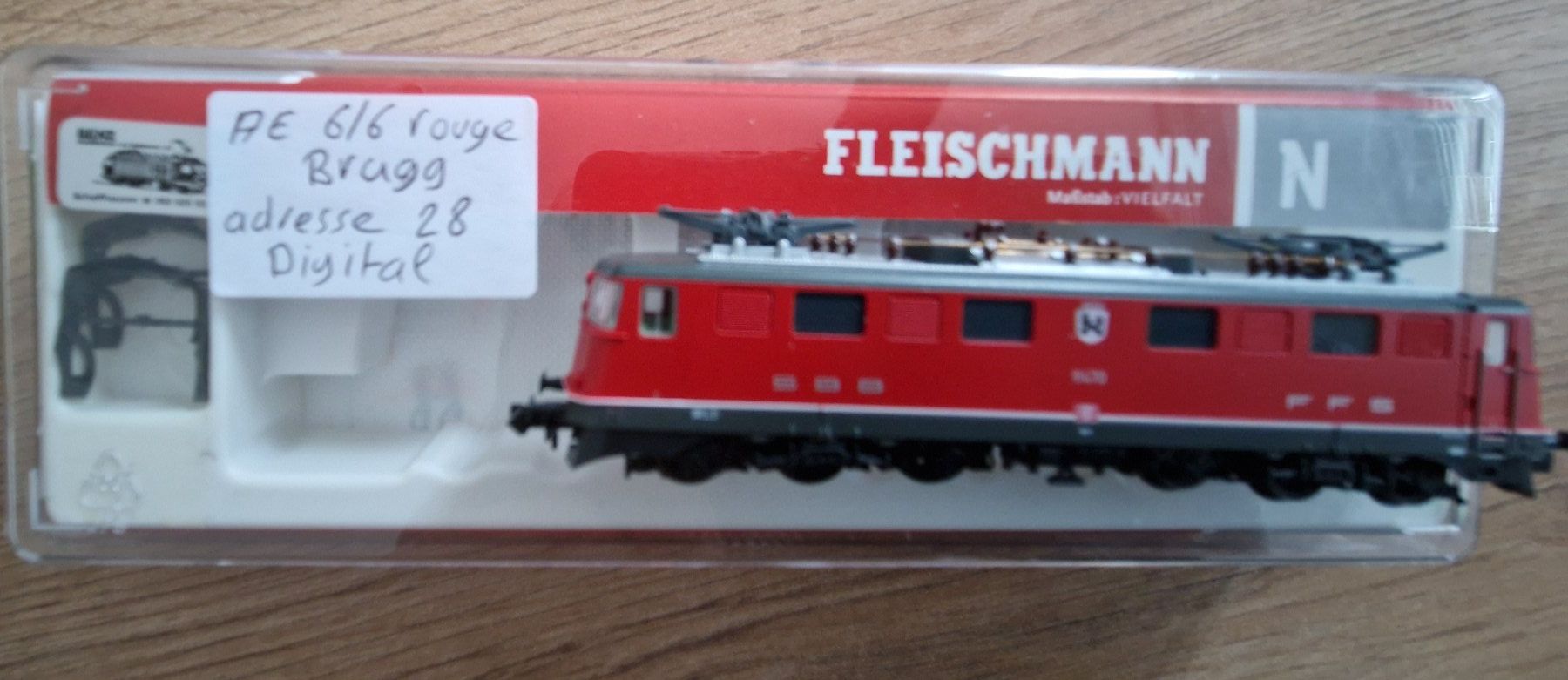 Fleischmann Modellini di ferrovie: Locomotive Digital SBB-CFF-FFS Fleischmann – Usato da Tavannes venduto da Jacksonhmc 5
