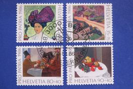 Serie Pro Patria 1986 - off.Ersttag-Eckstempel BERN