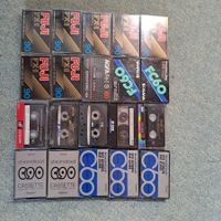 20 gebrauchte und bespielte Musikkassetten