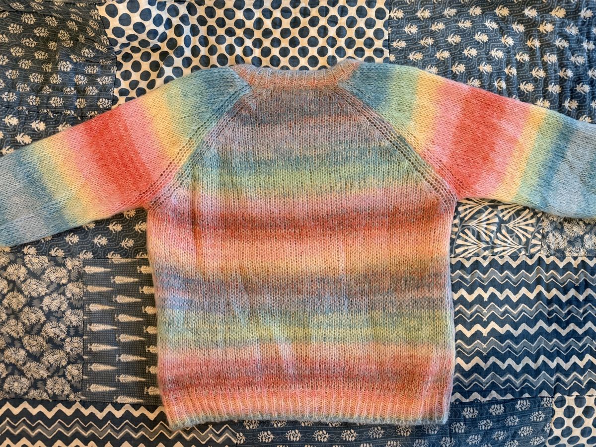 Pullover & Sweatshirts: Wunderschöner Rainbow Mohair Pullover Les tricots de Lea – Neu (gemäss Beschreibung) aus Münchenstein von Ladypink7 4