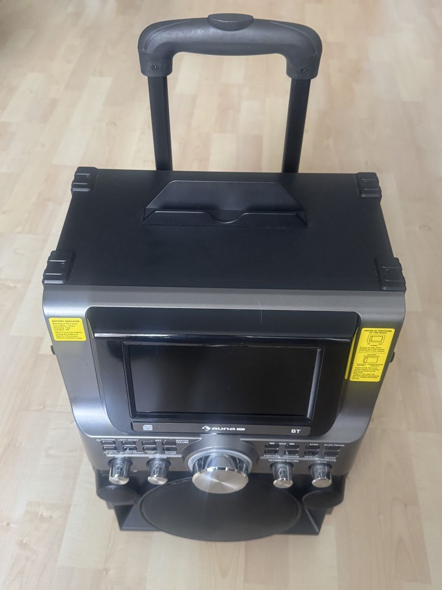 Sistemi audio & multimediali: Karaoke System Auna Pro mit Bluetooth und Rollen guter Zusta – Usato da Rhäzüns venduto da Babalona 2
