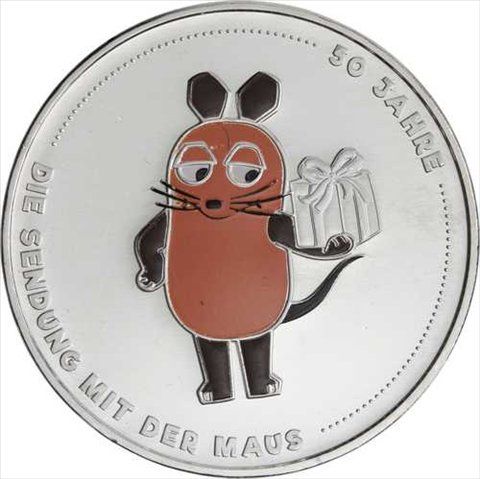 Tutti le monete: Deutschland 20 Euro 2021 Sendung mit der Maus – Nuovo (secondo la descrizione) da Liestal venduto da fibonaccis