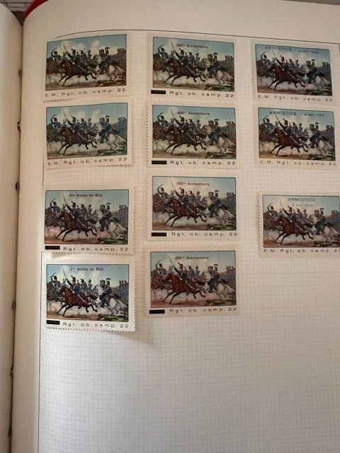 Alle Briefmarken: Soldatenmarken Sammlung – Gebraucht aus Alterswil FR von Kurmann1 3