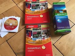 Hueber Spanisch Komplettkurs mit Karteikarten