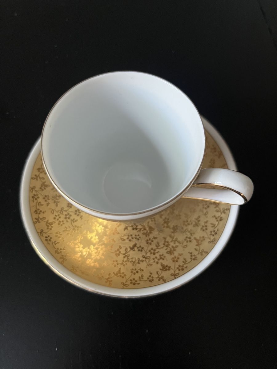 Tassen: Espresso Tasse Gold – Gebraucht aus Zürich von Nowstalgia 4
