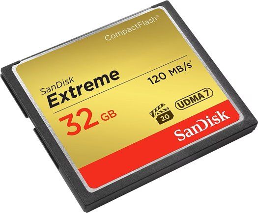 Sandisk Schede di memoria: Sandisk Extreme CompactFlash CF Karte 32GB – Nuovo (secondo la descrizione) da Zollikofen venduto da dublerone 1