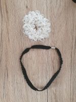 Haarschmuck Set weiss schwarz gebraucht guter Zustand