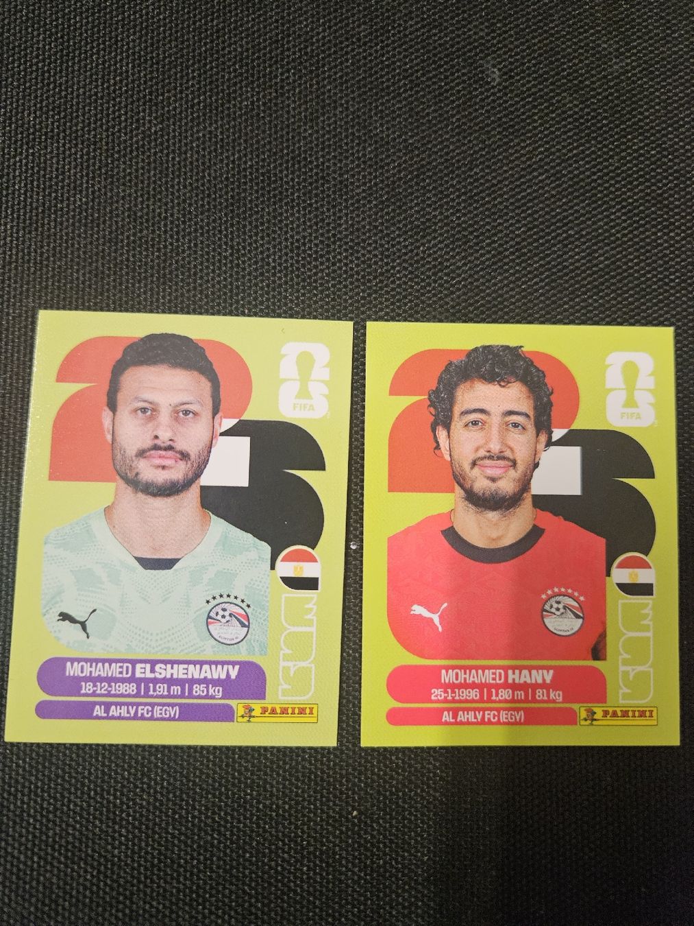 Panini Carte collezionabili: WM 2026 Sticker EGY 2 & EGY 3 neuwertig, Original Panini – Nuovo (secondo la descrizione) da Würenlingen venduto da Dinli