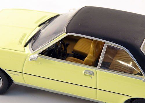 Opel Modellautos: Opel Commodore B GS/E Coupé 1972-1977 gelb / matt- schwarz – Neu und originalverpackt aus Gerlafingen von espero88 7