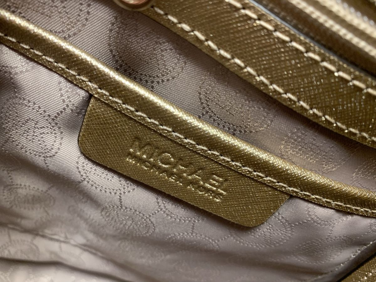 Michael Kors Borse da donna: Michael Kors Shopper, gold Farben – Usato da Nunningen venduto da silvermoon68 3