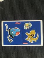 Pokemon Schiggy Abra Blau Kelloggs Nintendo Vintage 2000