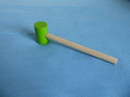 Schlaghammer, Swiss made, grün, neuw.