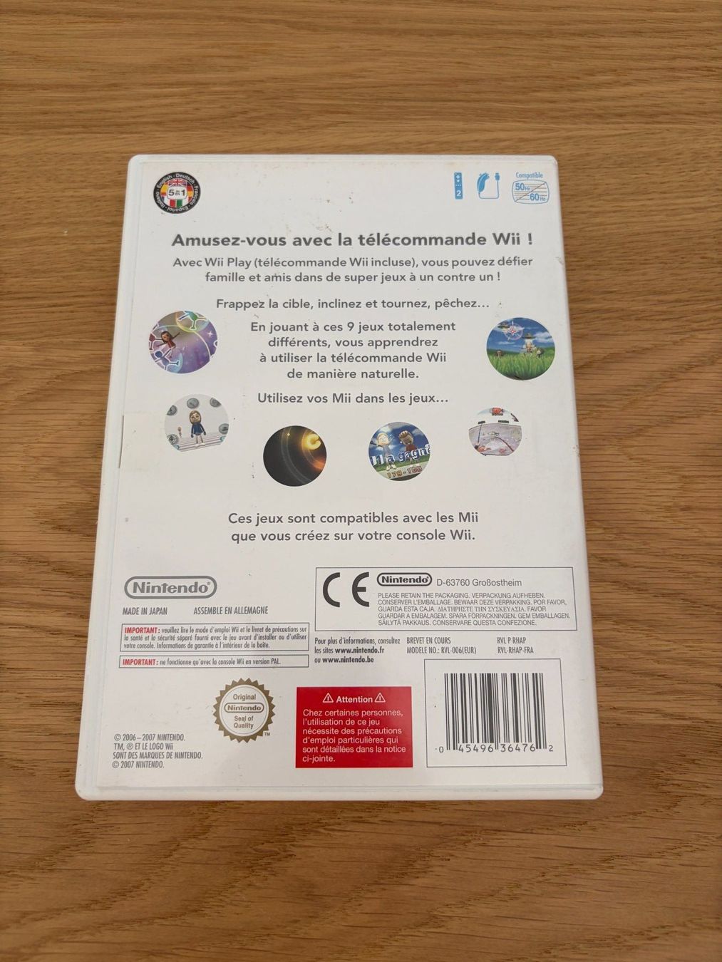 Nintendo Spiele: Wii Play - Nintendo Wii – Gebraucht aus Pully von FunkyGames 1