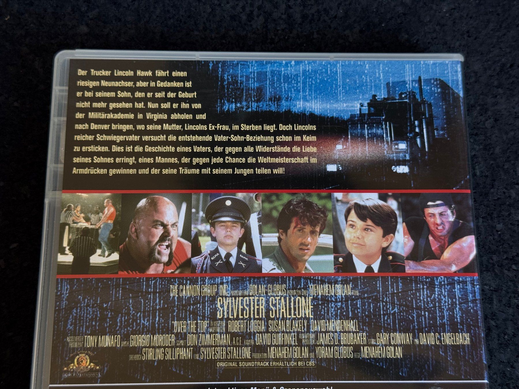 Tutti i DVDs: OVER THE TOP Silvester Stallone DVD DE/EN/TR/SP – Usato da Fribourg venduto da tschjoly 2