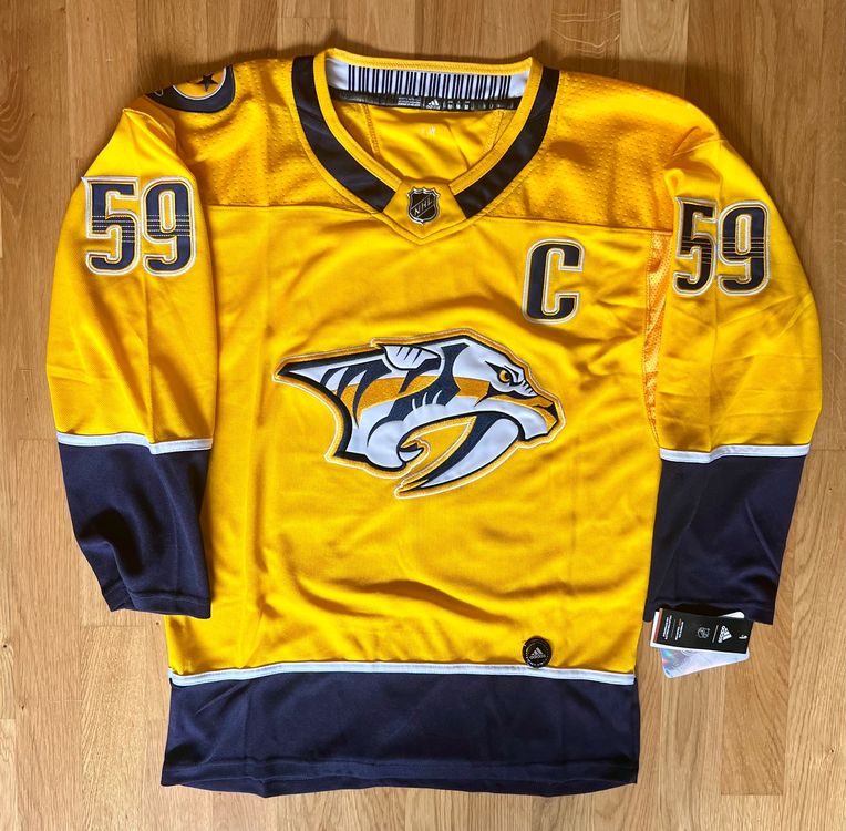 NHL-Jersey Roman Josi Nashville Predators mit Autogramm (Neu