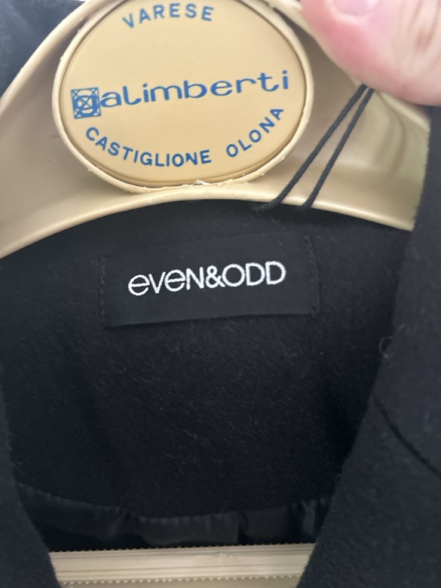 Cappotti: Cappotto nero - taglia 36 - Even & Odd – Usato da Savigny venduto da Althea0202 1