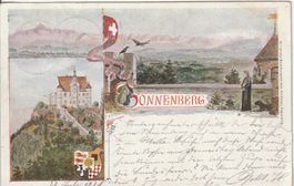 Sonnenberg-Künstlerkarte signiert P.Victor-1901