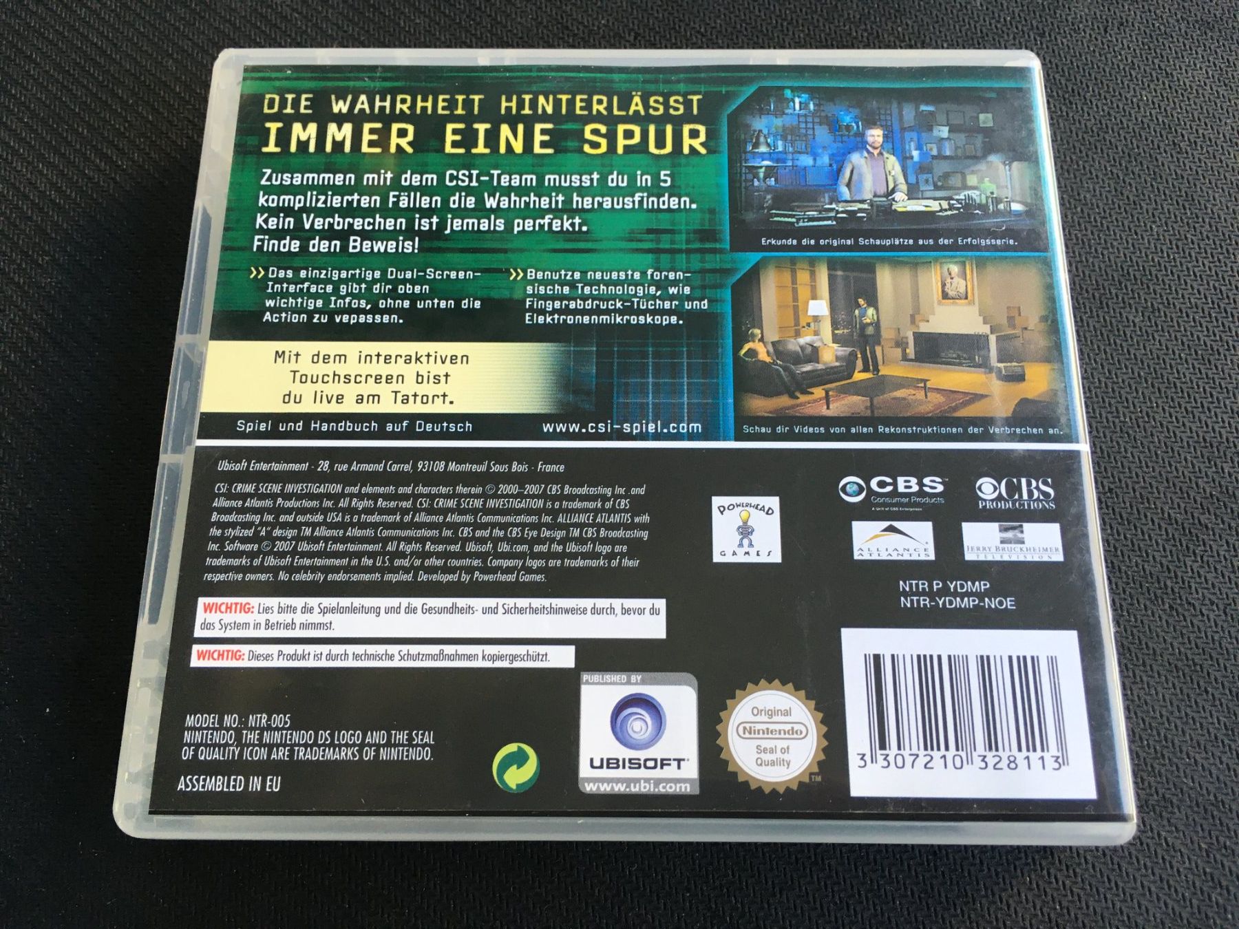 Nintendo Spiele: CSI: Dark Motives - Nintendo DS – Gebraucht aus St.Gallen von sjosjo 1