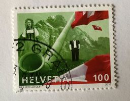 Nr.1347 GESTEMPELT 100 Jahre Eidgenössischer Jodlerverband 
