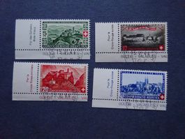 1944 Pro Patria ET-Voll aus Bogenecke - SBK2020 675.00 RAAAR