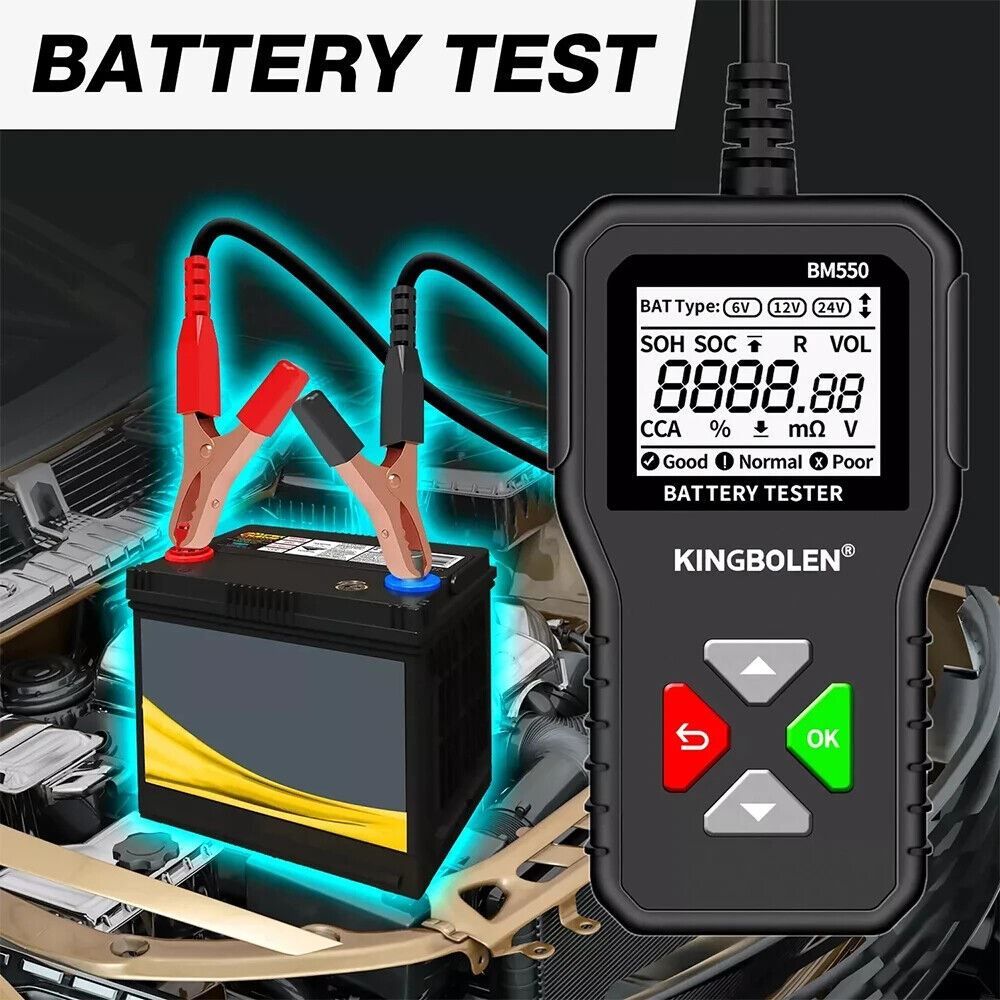 Ladegeräte: 12V 24V Battery Tester Diagnostic – Neu und originalverpackt aus Flawil von SELMANAUTOTEILE 3