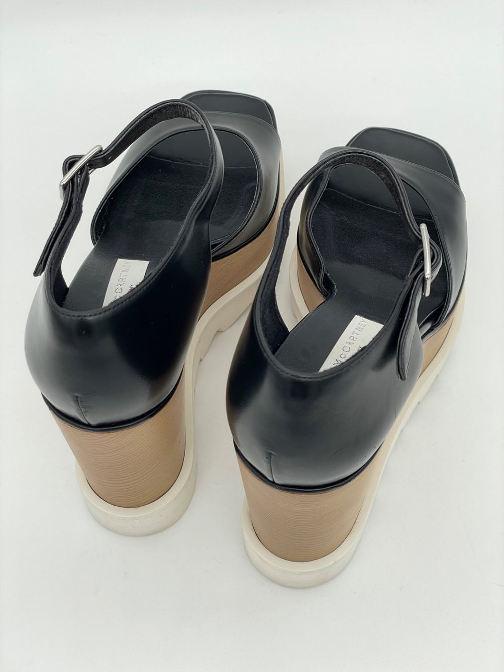 Stella McCartney Scarpe da donna: Stella McCartney Elyse Sandale mit Absatz EU 39 Schwarz – Usato da Zürich venduto da shoe_shop 3