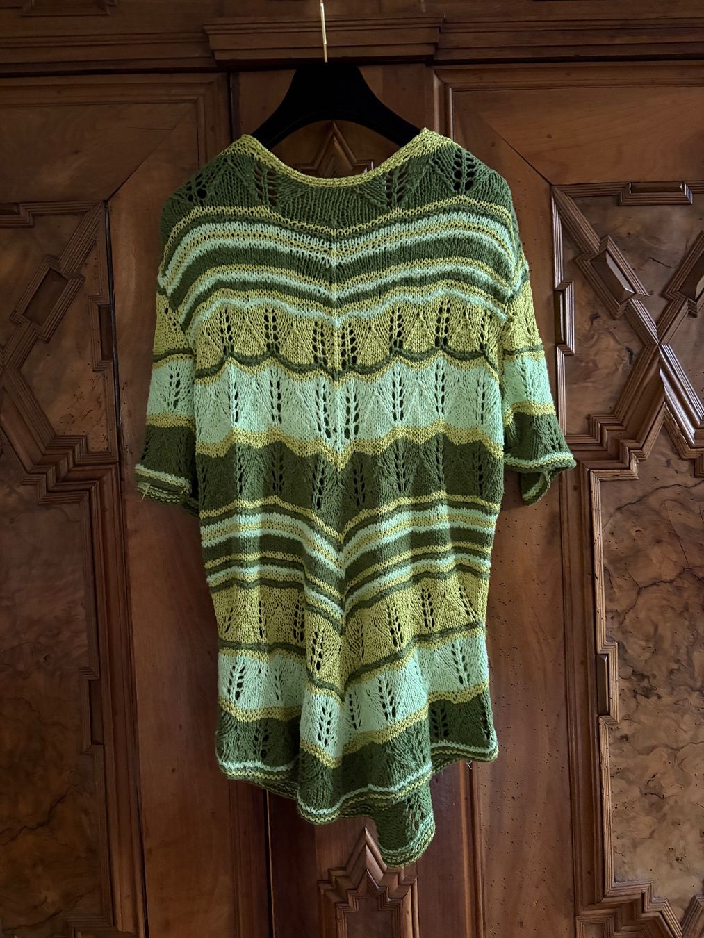 Tuniche: HANDMADE Strick-Tunika  Größe M  /38-40DE/ – Usato da Interlaken venduto da Bona55 8