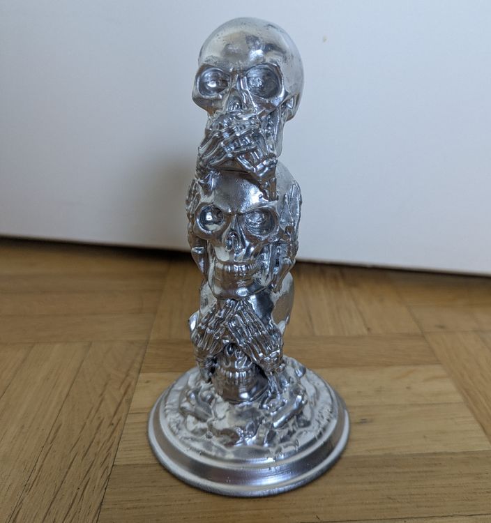 Baum Und Vögel Totenkopf - Metal - Rocker - Biker