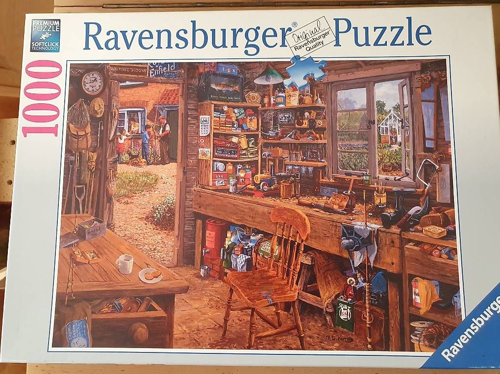 Ravensburger Puzzles: Ravensburger Puzzle - 1000 Teile – Neu (gemäss Beschreibung) aus Widen von wash-board