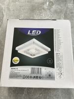 Globo LED Deckenlampe, neu, quadratisch, 12W, OVP!