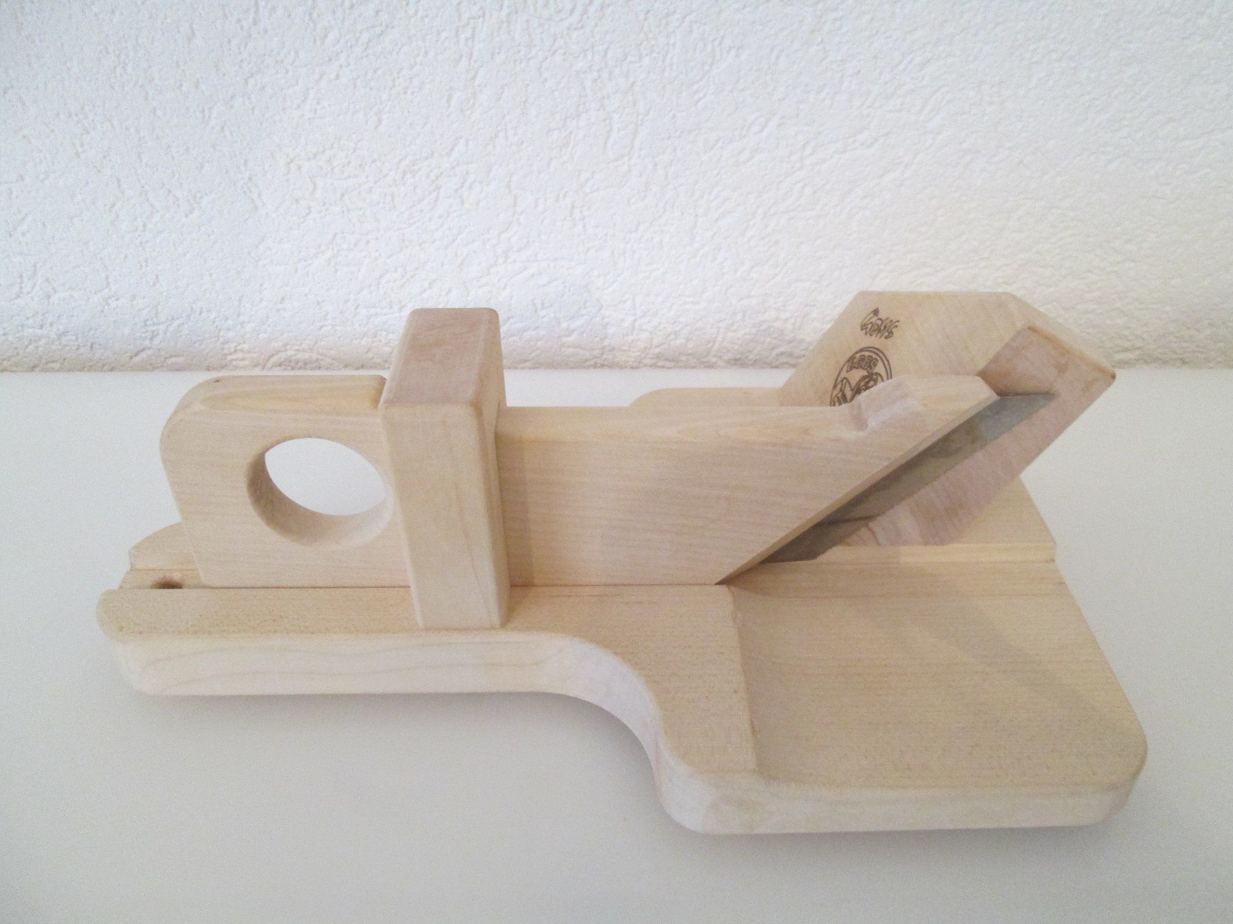Elettrodomestici da cucina: Fleischhobel ,WURSTHOBEL aus Holz – Usato da Movelier venduto da KRASI61 4