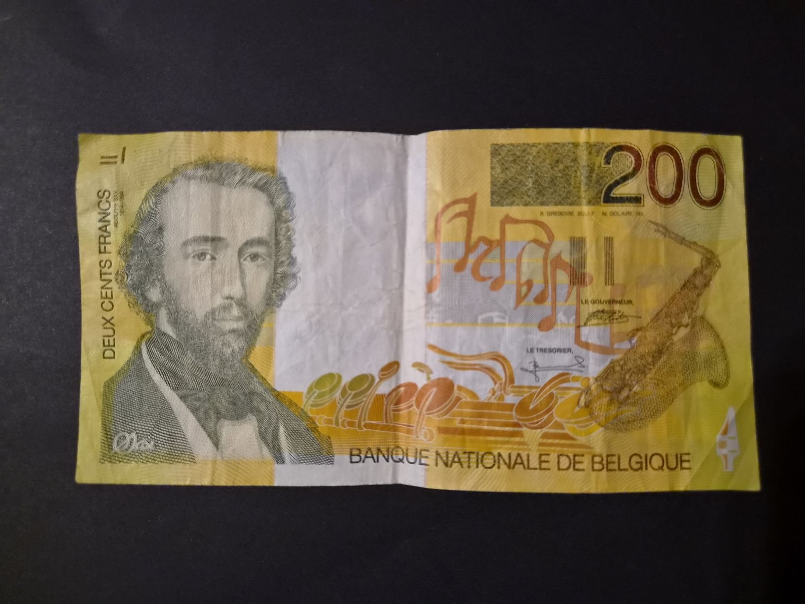 Banconote: Belgique 200 francs – Usato da Versoix venduto da rucio