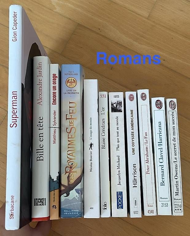 Livres: Lot de 5-6, Divers romans  – D'occasion à Avry-sur-Matran par aur_c2nb 2