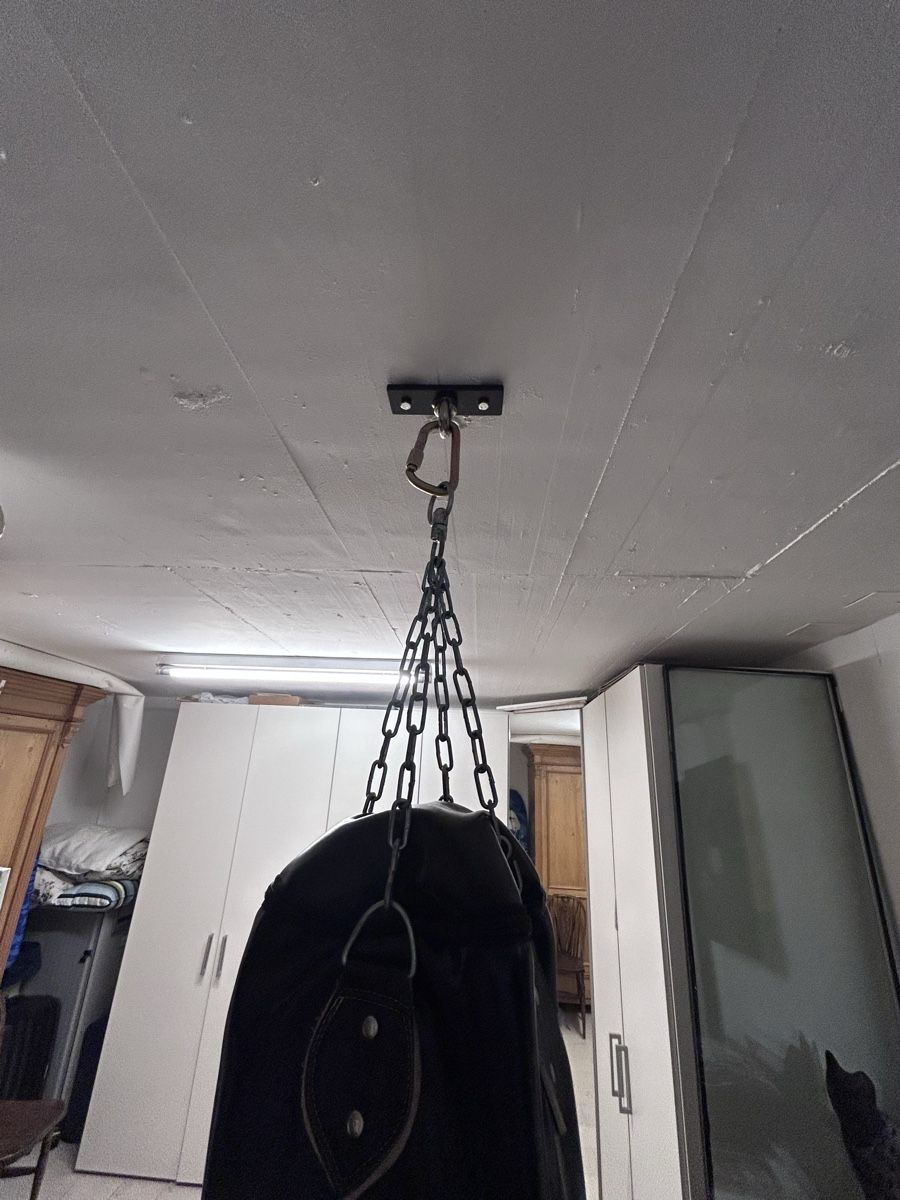 Sacchi da boxe: Boxsack von Hammer mit Deckenhalterung – Usato da gockhausen venduto da monette08 2