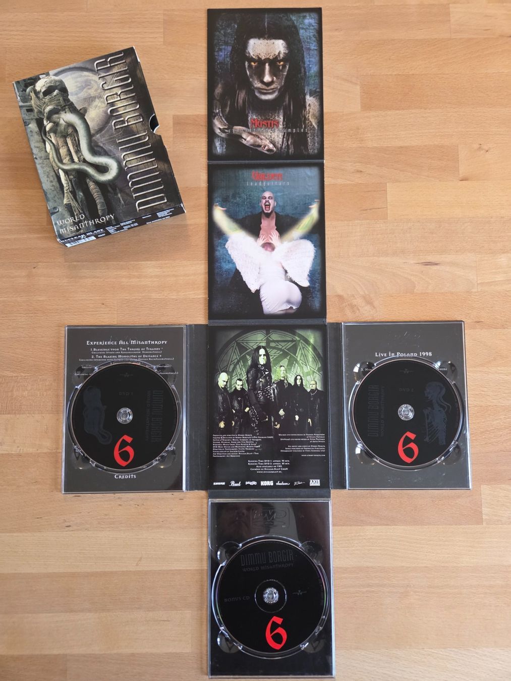 CD: Dimmu Borgir CDs + DVD - Special Editions + Autogramm – Usato da Uster venduto da happynfair 6
