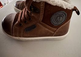 Elefanten Halbschuh gefüttert braun, Grösse 23