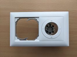 UP-Drehschalter EDIZIOdue 0/2P weiss, für Sicherheitsschloss