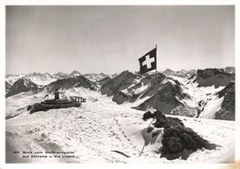 Silvretta (GR) Weisshorngipfel mit Piz Linard G