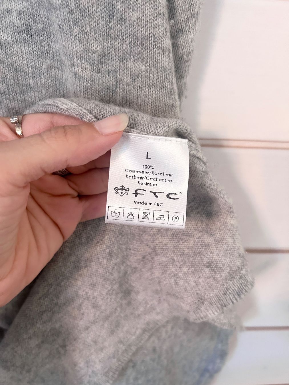 FTC Gilets: FTC Kaschmir Weste - Gr. L – D'occasion à Illnau par Monkky 6