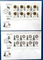 2014 - FDC Kleinbogen Satz - Schweiz/Russland Zytglogge Bern