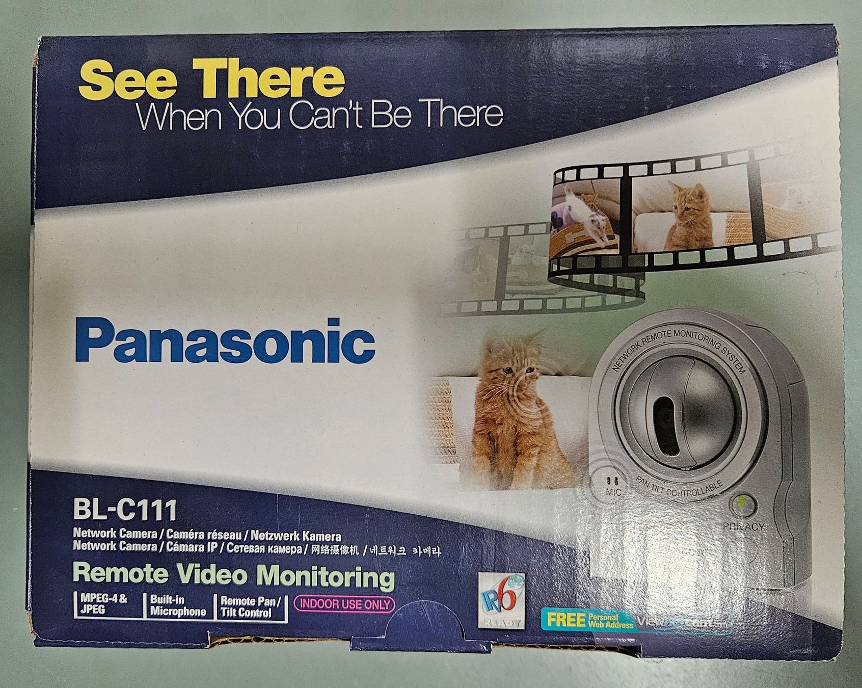Webcam: Panasonic BL-C111 netzwerk kamera – Usato da Mastrils venduto da Alruma