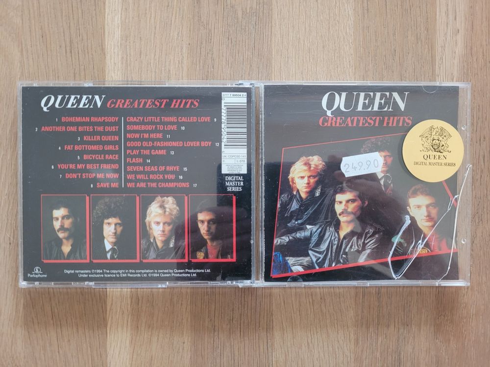 CD Queen - Greatest Hits - Remastered, 1994 (Gebraucht) in Nebikon für ...