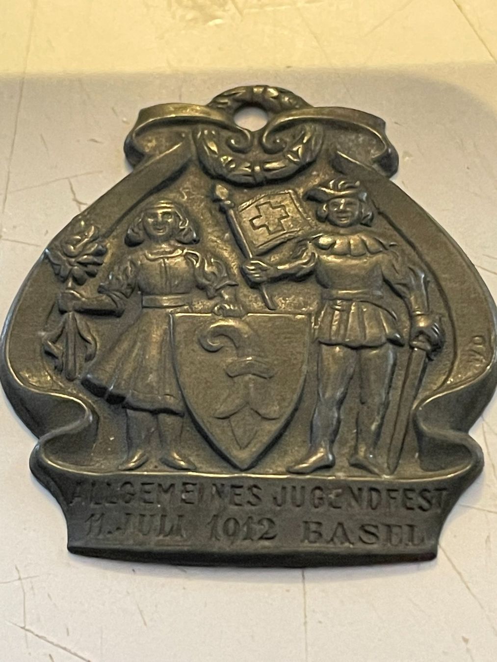 Placchette & Badge: Basler Jugendfest von 1912 – Usato da Aarburg venduto da glaibasel57