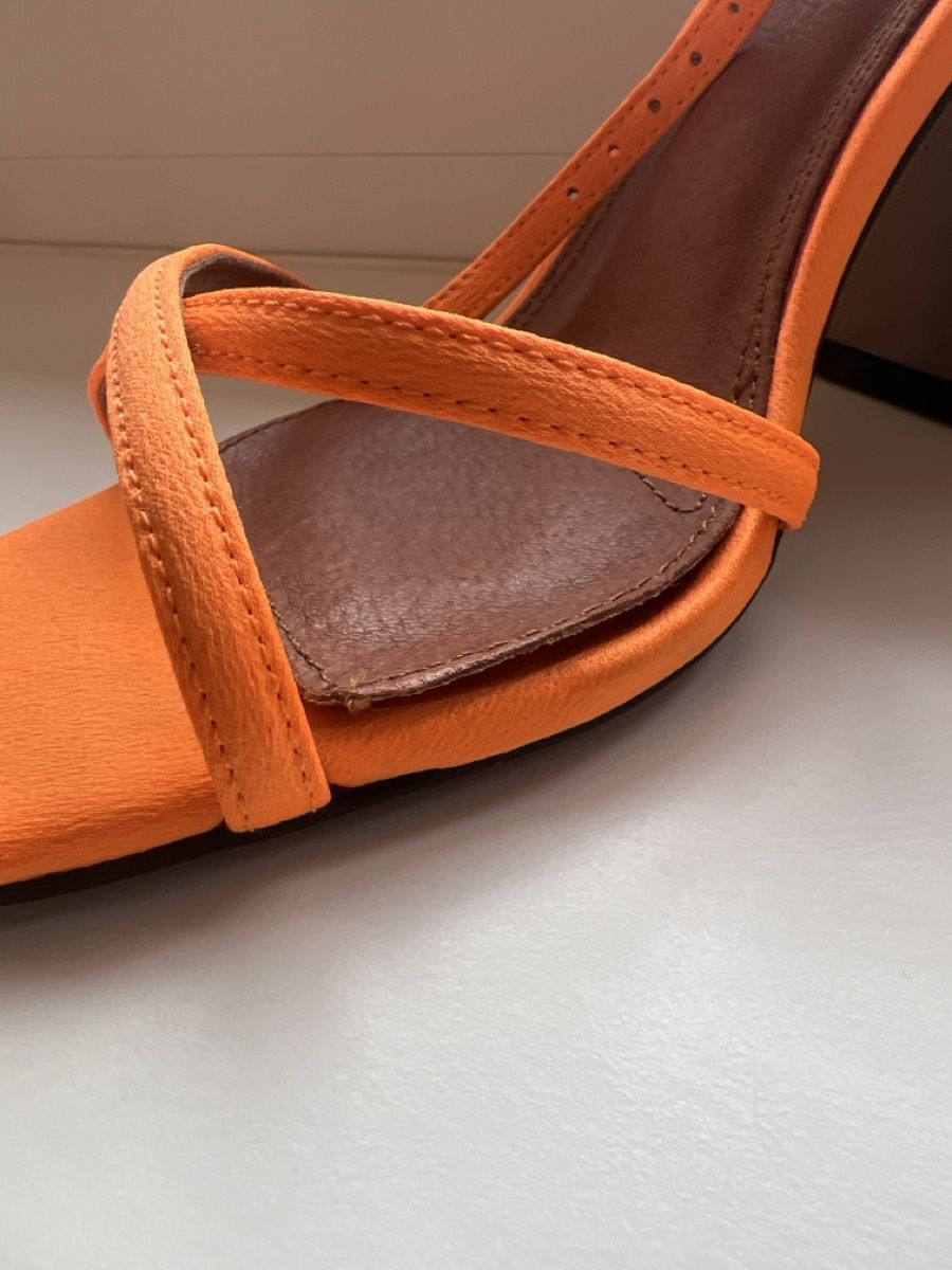 Topshop Scarpe da donna: Orange Sandalen von Topshop – Nuovo (secondo la descrizione) da Oberengstringen venduto da pri_c8jk 3