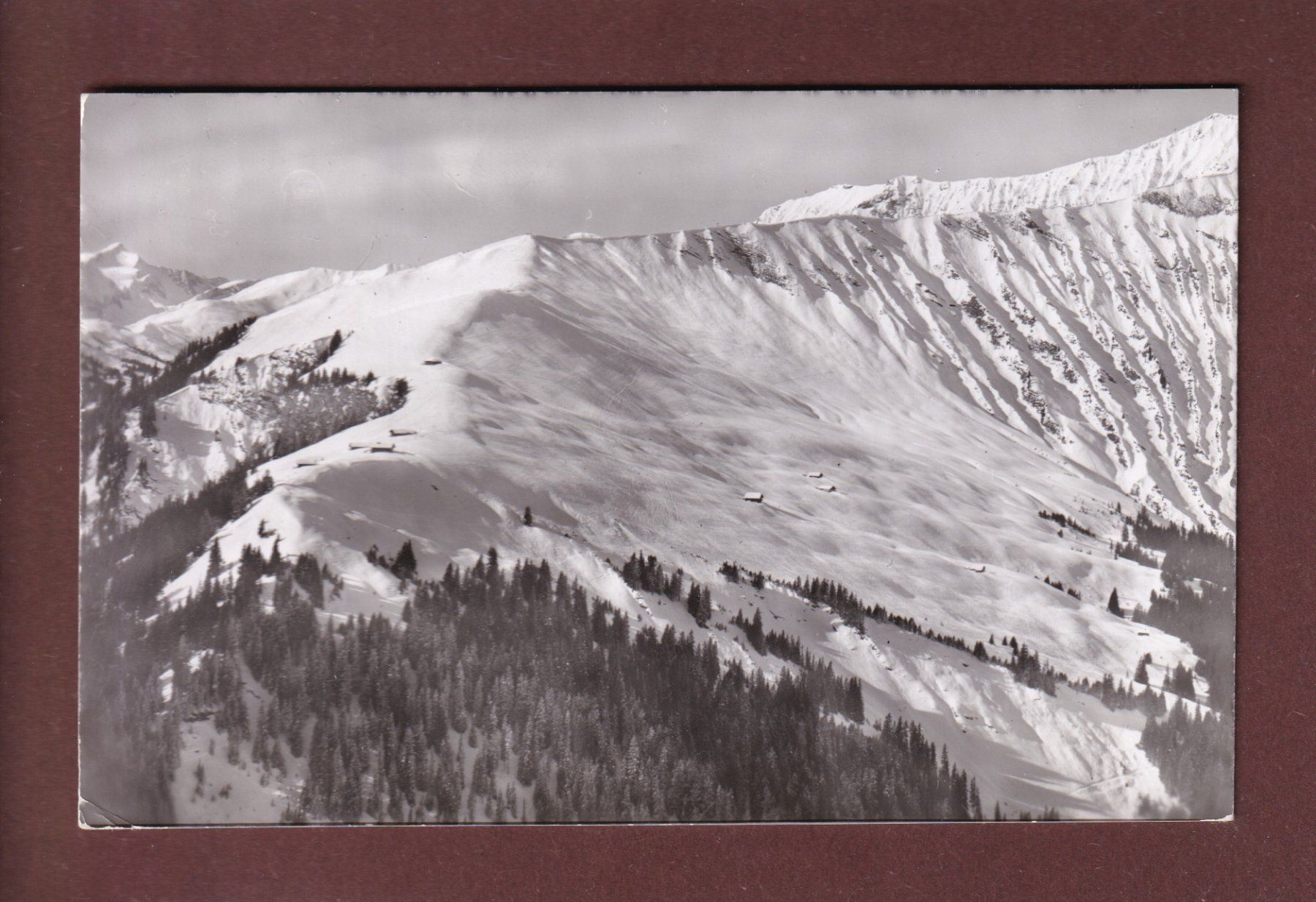 Cartoline postali: Sesselbahn ADELBODEN-TSCHENTENALP - 1955 – Usato da Pully venduto da nicecards