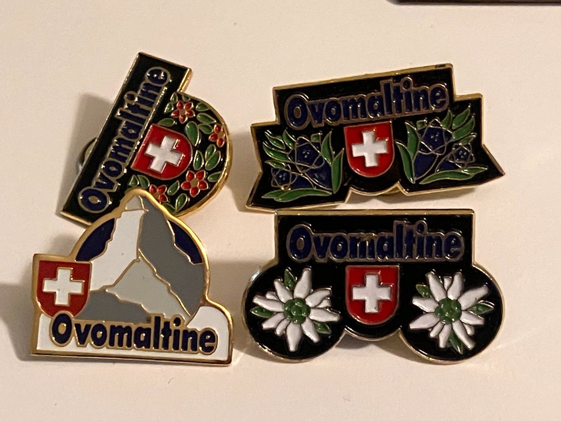 Plaketten & Abzeichen: 4 Pin Ovomaltine – Gebraucht aus Basel von djwwpp