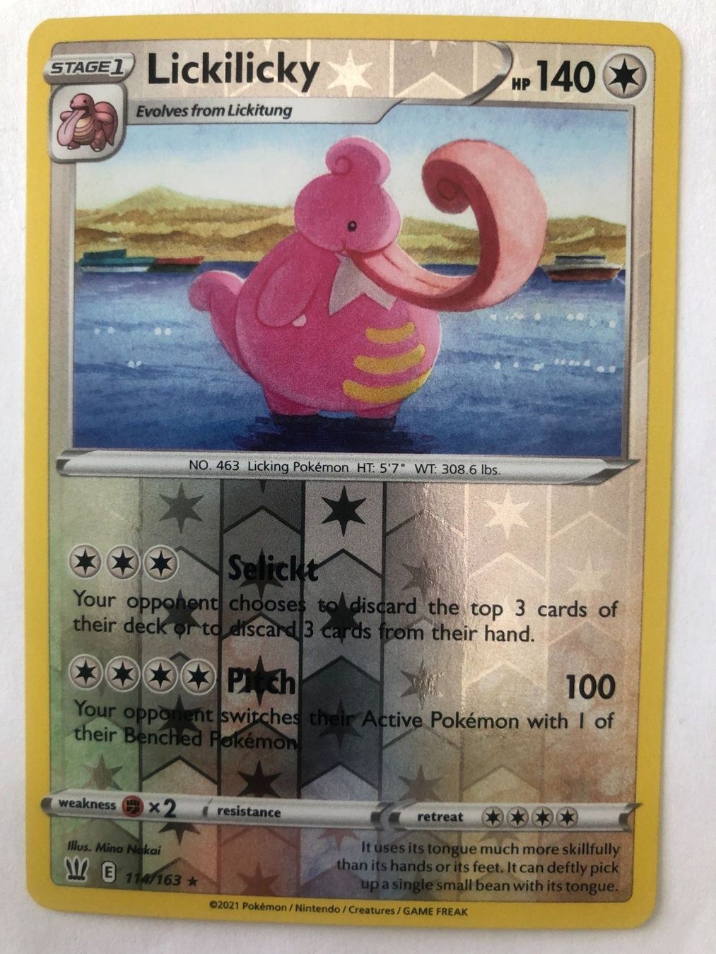 Pokémon Carte collezionabili: Lickilicky - Reverse Holo - Pokemon TCG – Nuovo (secondo la descrizione) da Nussbaumen AG venduto da Pika-Shop