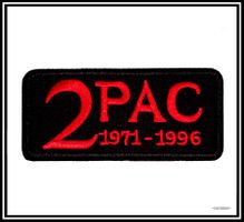 Aufnäher *2PAC* - Tupac Shakur - Nr. J-6022